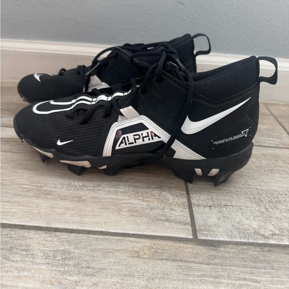 Nike Alpha Black and White Athletic Shoes